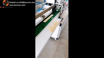 Fully Automatic Ultrasonic Velcro Hook & Loop Stitching Welding Machine - Suzhou Crown