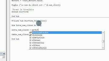 Excel VBA 407 Source de la combobox variable