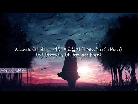 Acoustic Collabo – 너무 보고싶어 (I Miss You So Much) OST Discovery Of Romance Part.6 [HAN•ROM•INDO]