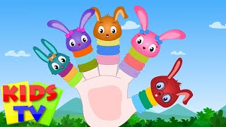 Finger Family - Bunny | Nursery Rhymes For Toddlers | Cartoons For Babies by Kids Tv