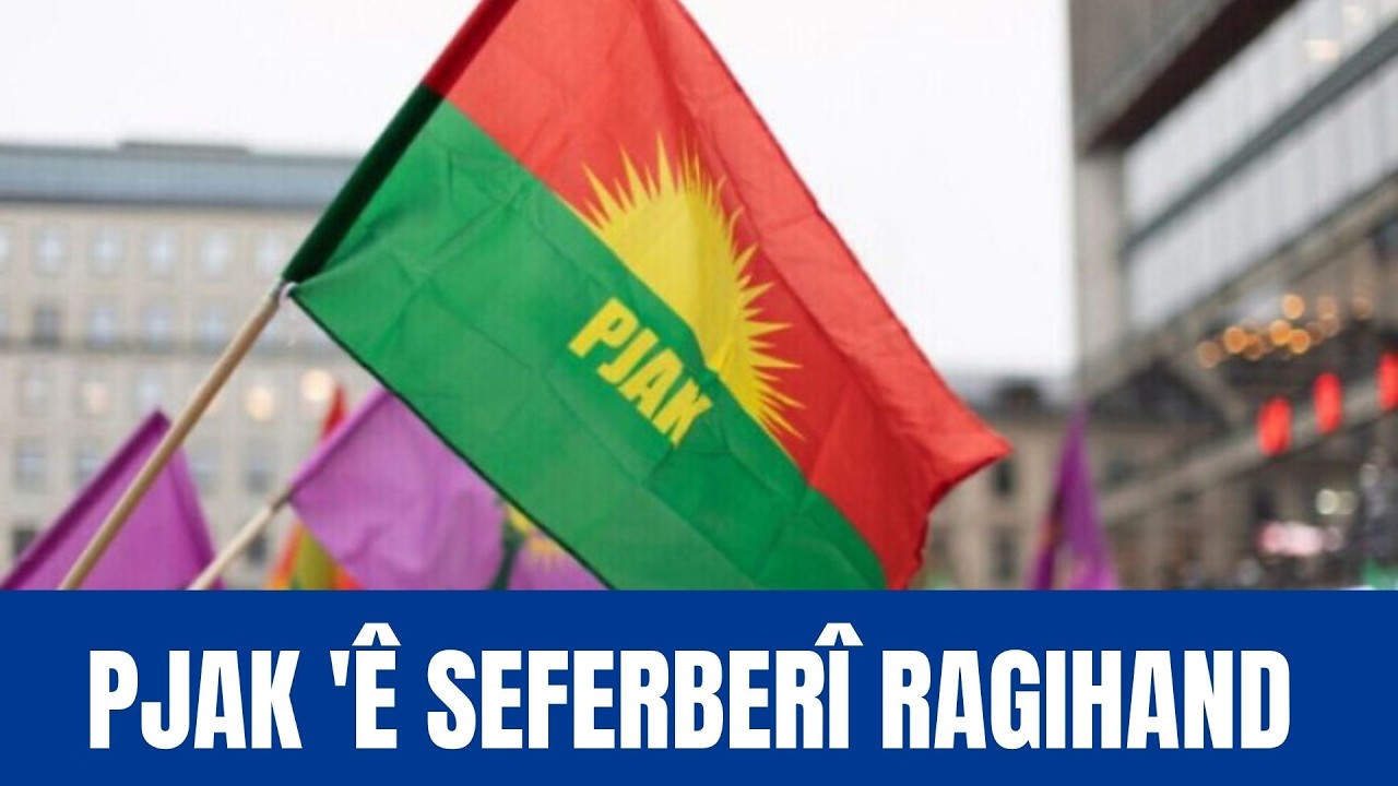 Berdevkê ragihandina PJAK'ê Gelawej Ewrîn derbarê 8'ê Adarê û seferberiya PJAK'ê vedibêje