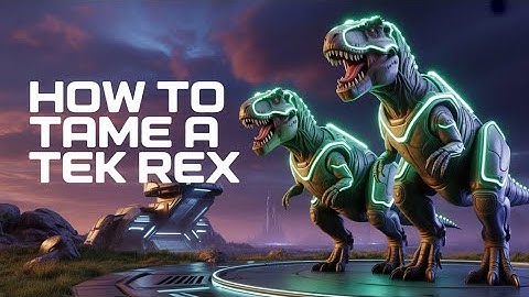 The Island Journey | Episode 7: How to Tame a Tek Rex in Ark: Ultimate Mobile Edition!