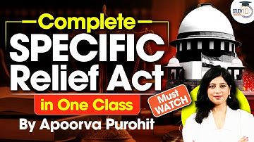 Complete Specific Relief Act in One Class | Superfast Revision | All State Judiciary