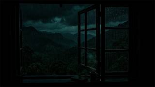 Soft Rain in Beyond on the Window Bedroom | Quiet Night Ambience for Relaxation and Sleeping screenshot 5