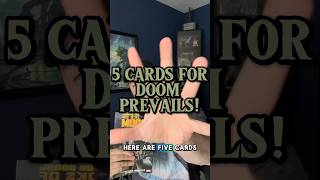 5 Cards To Upgrade The Doom Prevails Precon From Marvel Super Heroes!