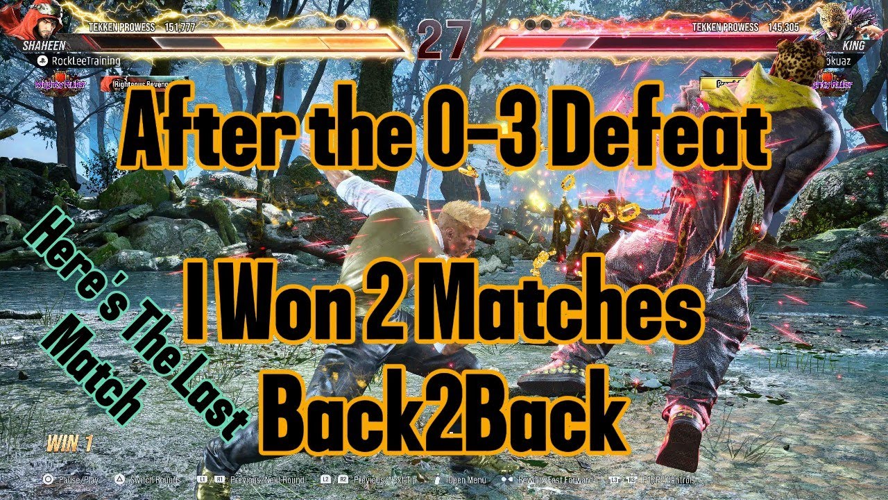 [TEKKEN8] Simon Cane aka Shaheen Vs. King