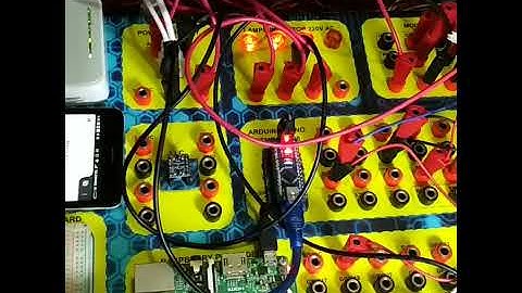 PROJECT #020  :  TRAINER INTERNET OF THINGS (IOT) ,CONTROL AND MONITOR WITH RASPBERRY PI AND ARDUINO