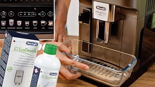 DeLonghi Magnifica EVO - How to descale your  coffe machine ( Fast Tutorial )