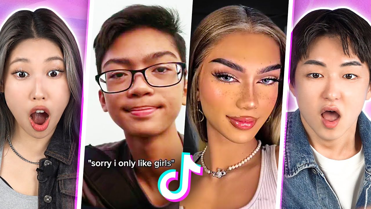 Koreans React To 16 Missed Calls Tiktok Glow Up Compilation PEACH 