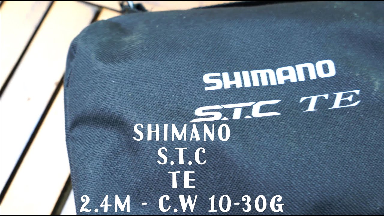 Телескопическое удилище Shimano STC TE — быстрый осмотр.