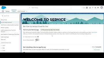 Salesforce Service Setup Assistant