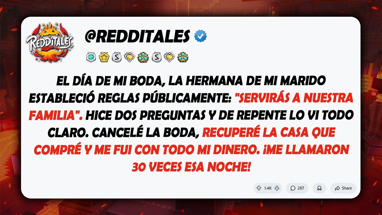 En mi boda, intentaron controlarme. la cancelé y recuperé todo. 30 llamadas perdidas...