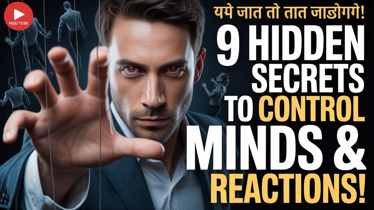 9 Hidden Secrets to Control Your Reaction| Psychology Master |