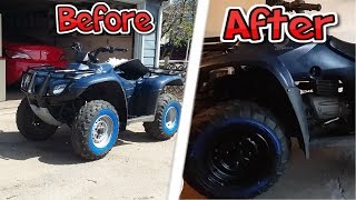 ATV Plasti Dipped Rims