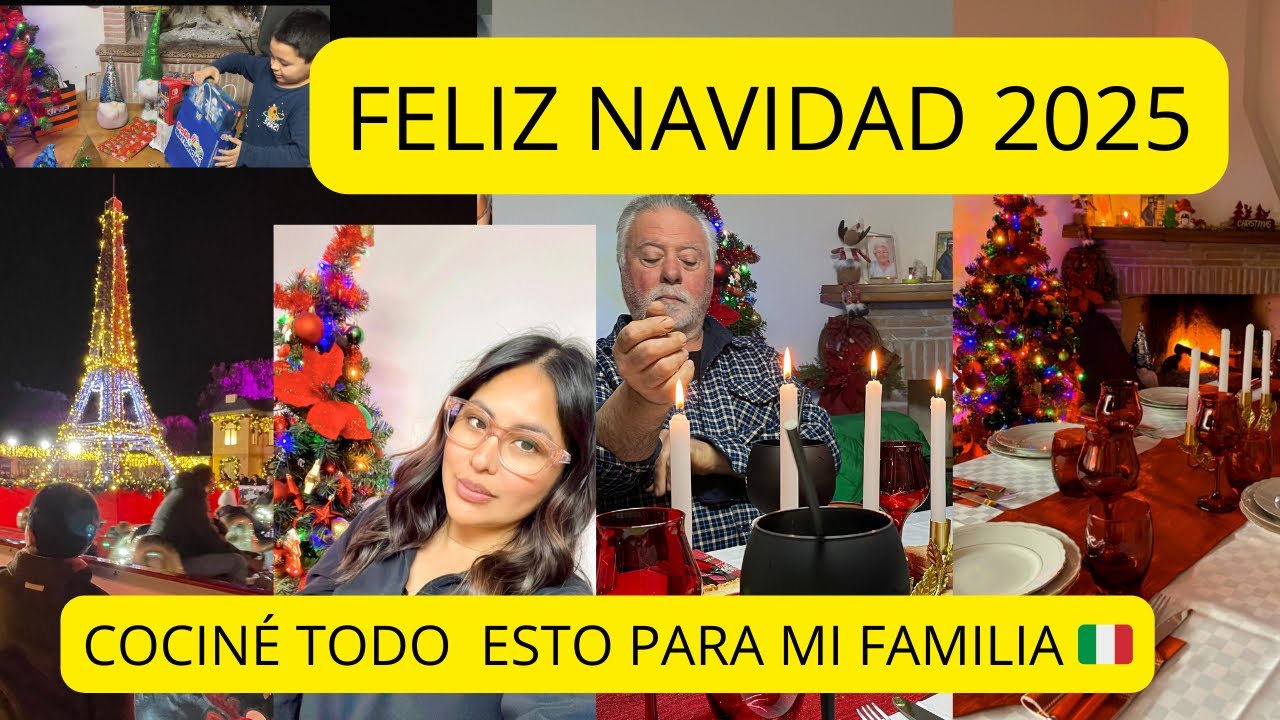 ¡ NAVIDAD 2025🎄EN MI CASA🇮🇹/ PERUANA EN ITALIA 