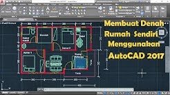 Cara Membuat Denah Rumah Menggunakan AutoCAD 2017 | Tutorial AutoCAD - Durasi: 32.27. Cara Membuat Denah Rumah Menggunakan AutoCAD 2017 | Tutorial AutoCAD - Durasi: 32.27.