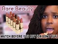 RARE BEAUTY KIND WORDS LIPSTICKS + LIP LINERS SWATCHES + REVIEW ON DARK SKIN