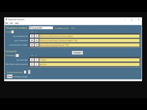 Passphrase Generator In Python With Source Code | Source Code & Projects