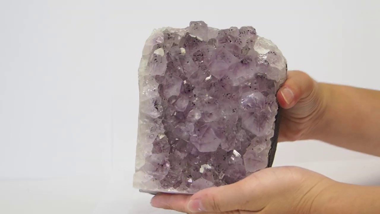 2.20kg Amethyst Crystal Lamp S107 6 YouTube player