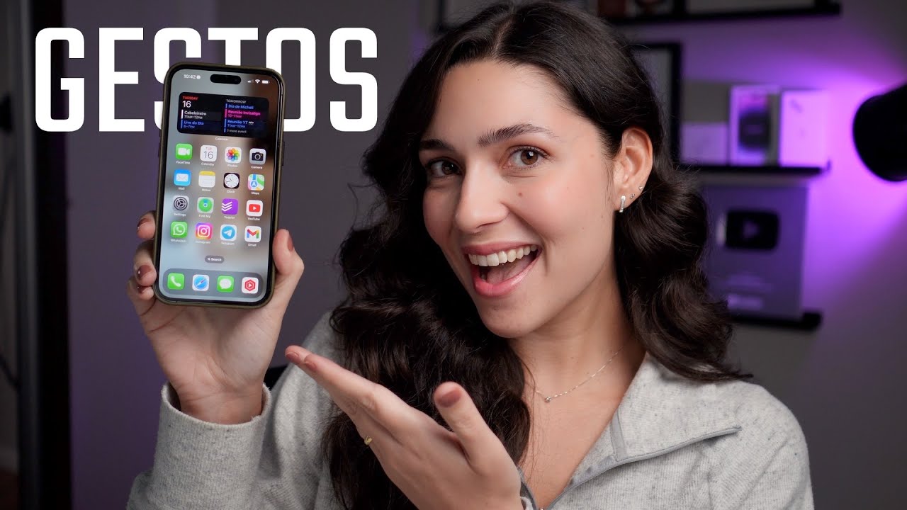 GESTOS ESSENCIAIS para INICIANTES no iPhone!