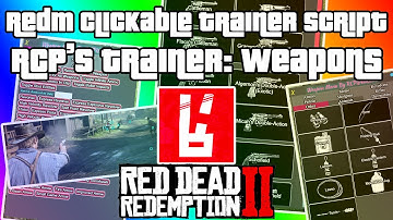RedM Clickable Trainer: Weapons Menu