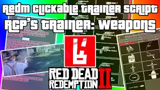 RedM Clickable Trainer: Weapons Menu