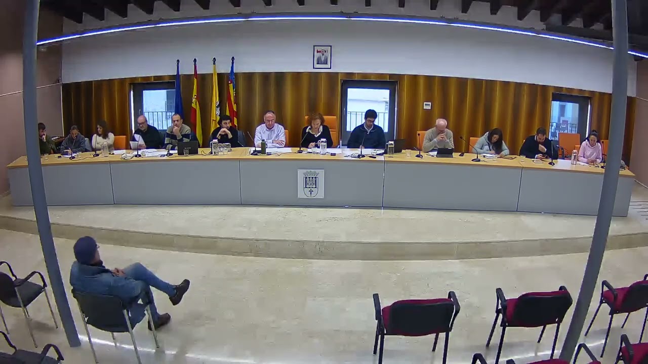 Pleno Municipal del Ayuntamiento de Enguera, 29 de diciembre de 2025