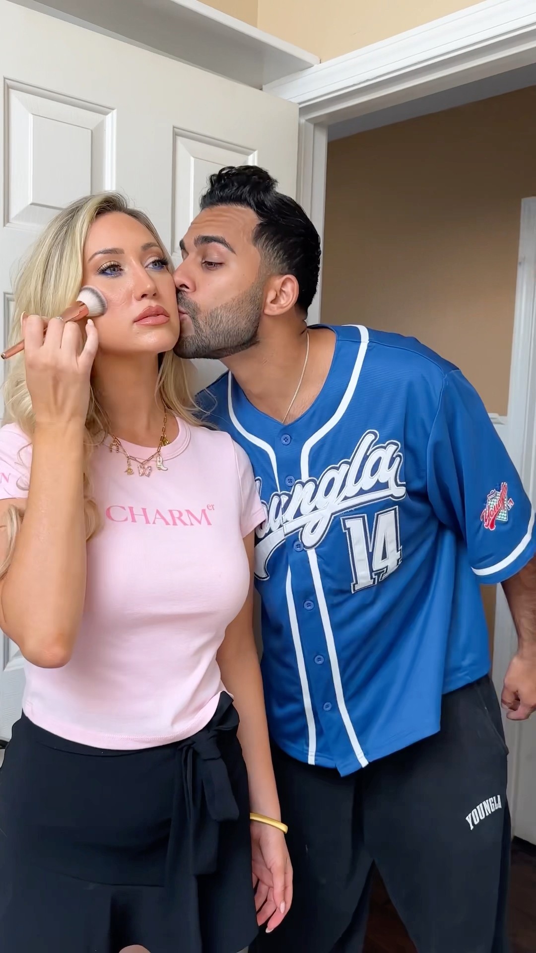Everytime she puts on make up
