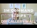 How To Use Command Strips | Gallery Picture Wall