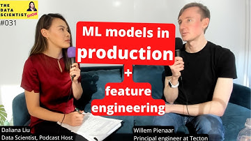 Feature engineering, ML models in production, ML trend - Willem Pienaar-The Data Scientist Show#031