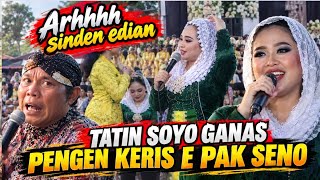 TATIN SOYO GANAS PENGEN KERIS E DALANG || LIMBUKAN LUCU WAYANG KULIT KI SENO NUGROHO 