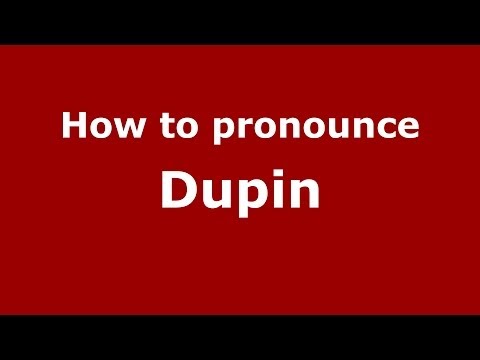 Video: How To Say Dupin Na Engleskom