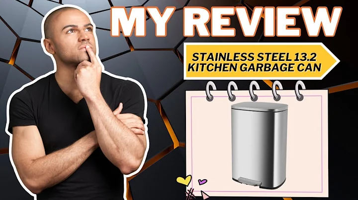 REVIEW: PayLessHere 13.2 Gallon Trash Can, Fingerprint Proof Stainless Steel Kitchen Trash Can
