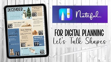 Using Noteful for Digital Planning "SHAPES"