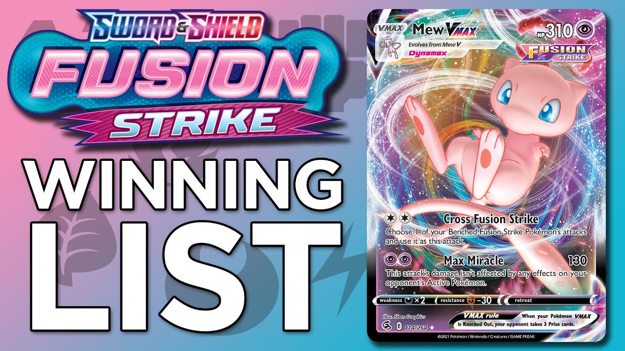 Mew VMAX - Sword & Shield: Fusion Strike - Pokemon