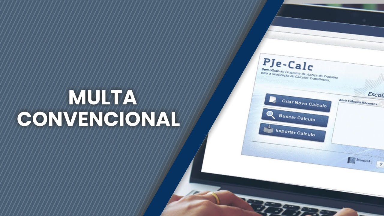 Como apurar a multa convencional no Pje Calc.