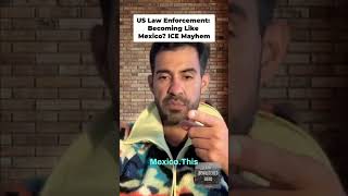 US Law Enforcement: Becoming Mexico? Scary Uncertainty! #shorts