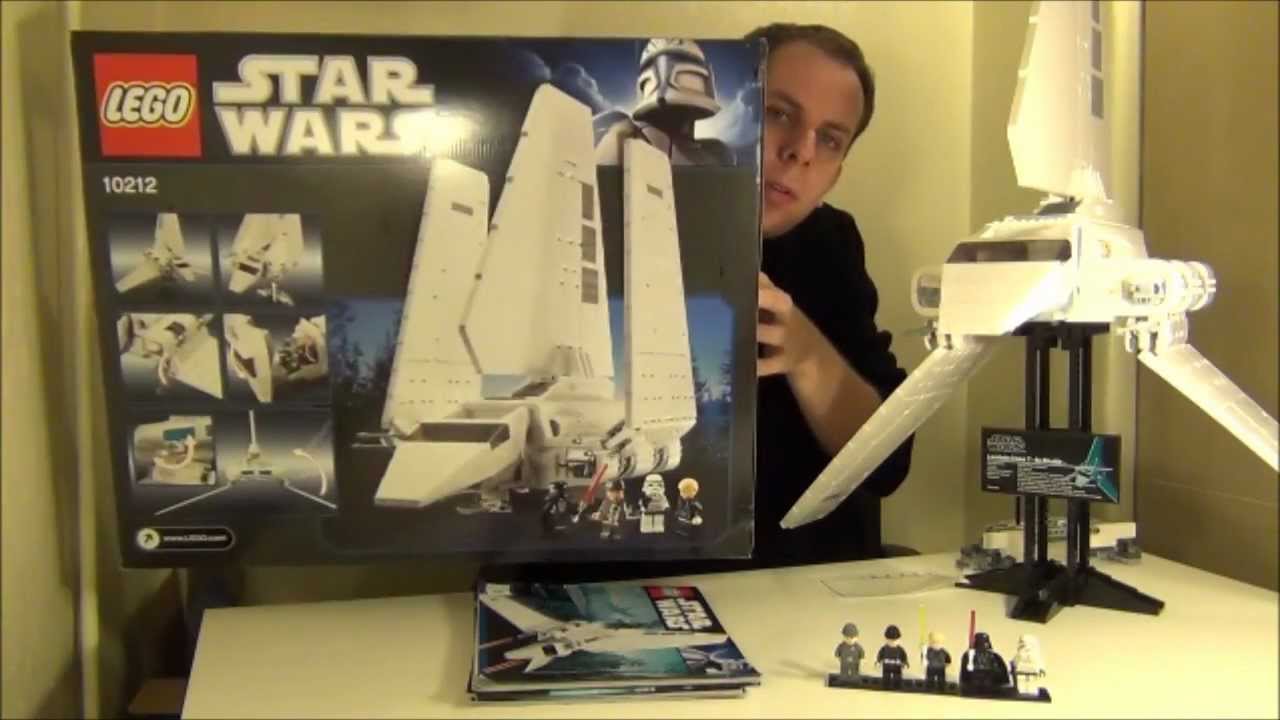 Kent chef håndled Lego Star Wars Imperial Shuttle UCS set 10212 review - YouTube