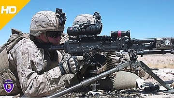 M240B Machine Guns Range At Marine Air-Ground Combat Center Twentynine Palms