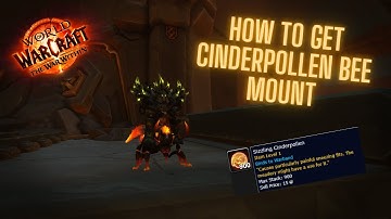 Easy & Fast Guide On How To Obtain  "Soaring Meaderbee" Mount | Double Mount Farm Strategy