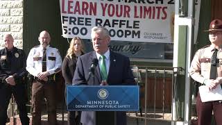 St. Patricks Day weekend, extra enforcement news conference