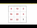 🧠 आज का शानदार Reasoning Question (Missing Number Series)