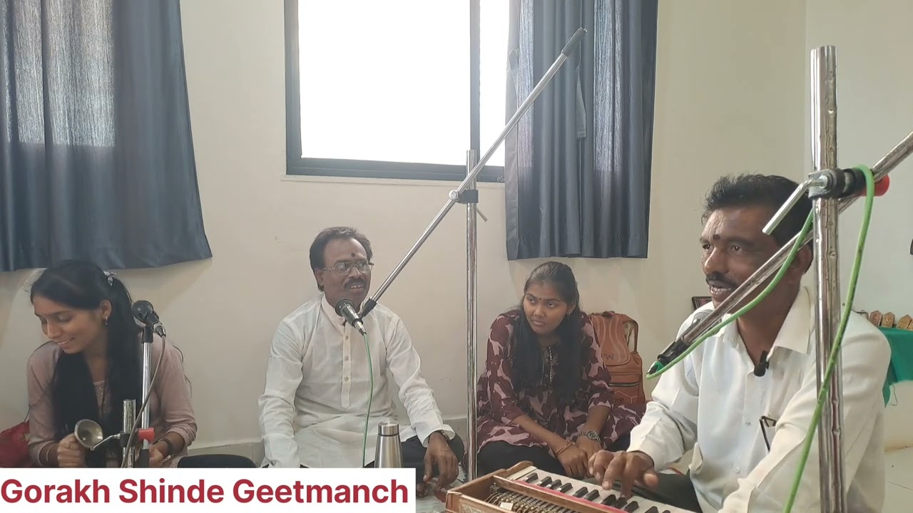 सुंदर चाल अप्रतिम सादरीकरण गोड अभंग-साखरेची गोडी मुंगी झाली वेडी।गायक-शहाजी घार्गे।तबला-आदित्य जाधव।