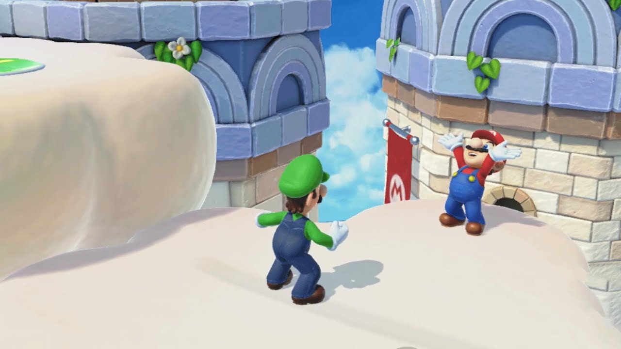 Super Mario Party Jamboree - Luigi vs Pauline vs Boo vs Koopa - Mario's Rainbow Castle