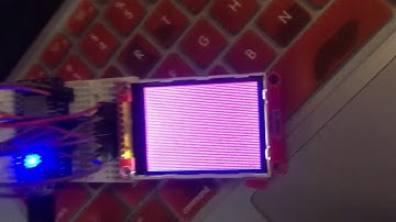 ESP8266 NodeMCU 0.9 with ILI934x 2.2" screen and TFT_ILI93XX library