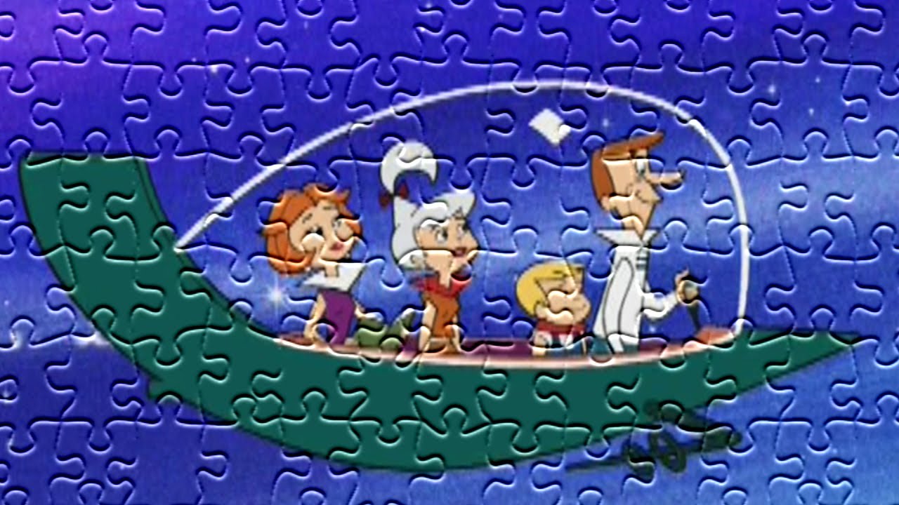 The Jetsons Cartoon Jigsaw Puzzle Game! Video For Children YouTube