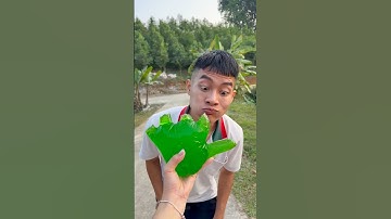 Cậu bé tốt bụng ăn dưa hấu bằng tay🍉 kem dưa hấu🍓 đẹp #shorts