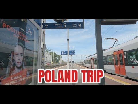 Poland Trip - Ustka Train Ride To Gdansk Airport / Warsaw Airport - Summer 2023