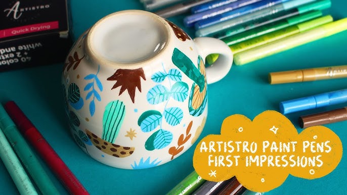 DIY by Panduro: Paint with porcelain pens 