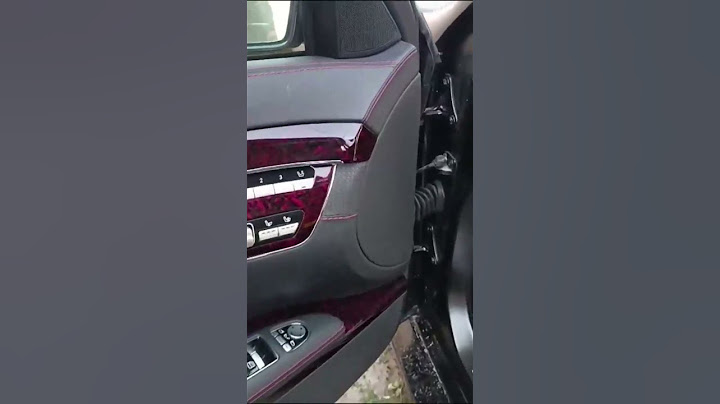 finished door trim Mercedes w221